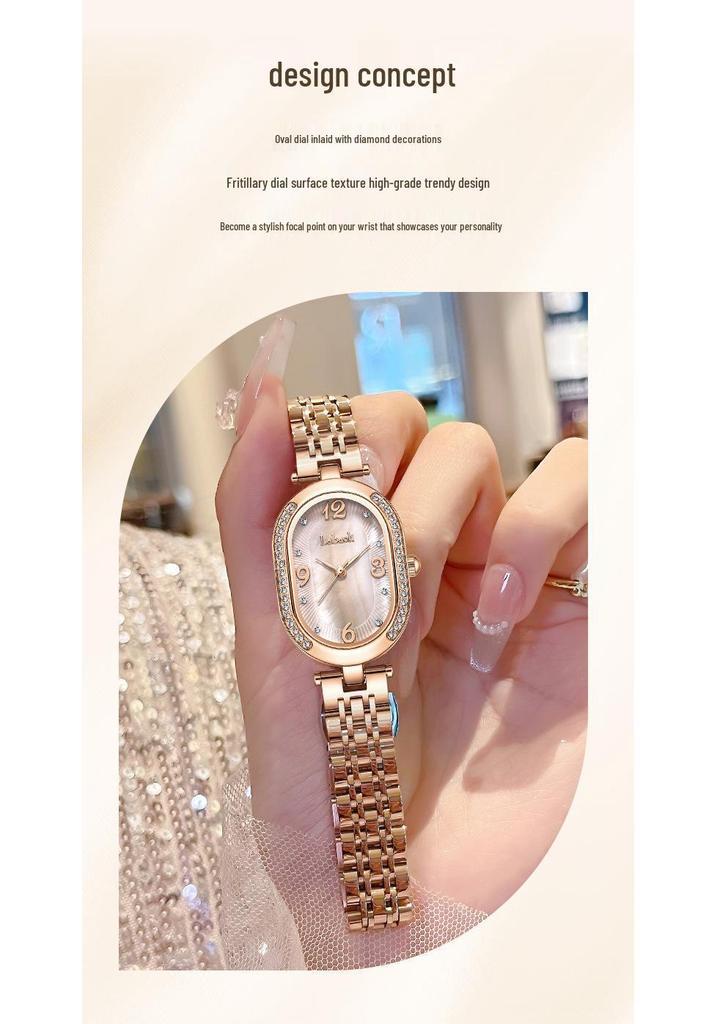 La Baoli Women's Waterproof Quartz Steel Wristwatch LA759