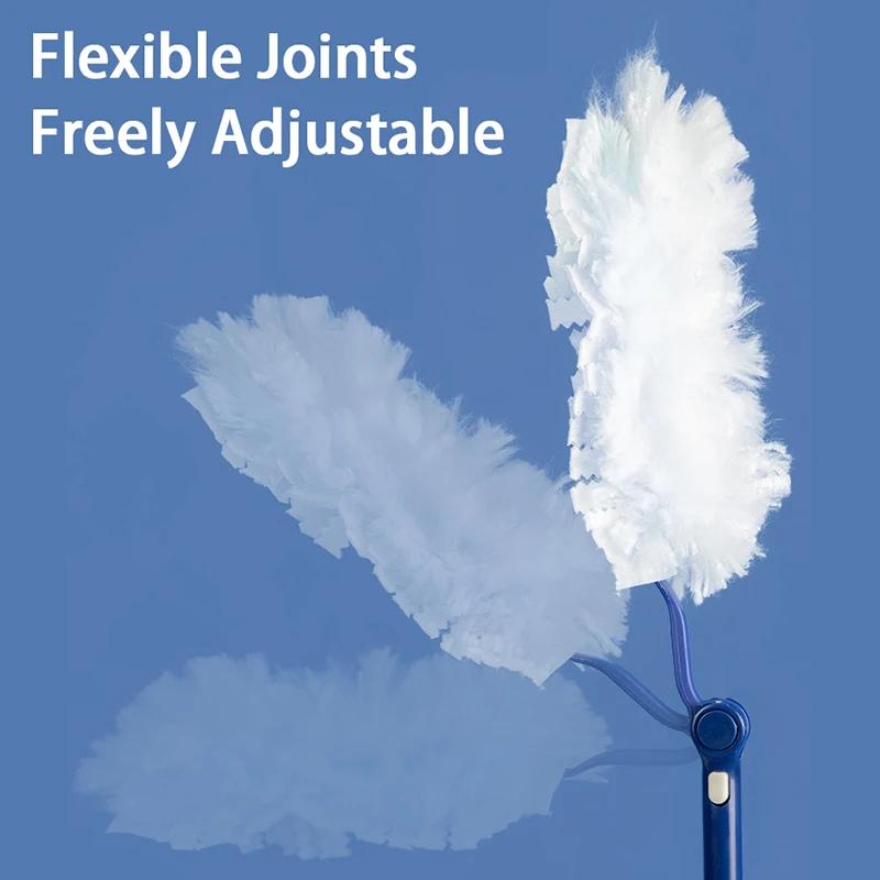 Disposable Duster Refills Compatible with Swiffer Duster Microfiber Hair Sweeper Home High Altitude Cleaning Dust Magnet CCD003