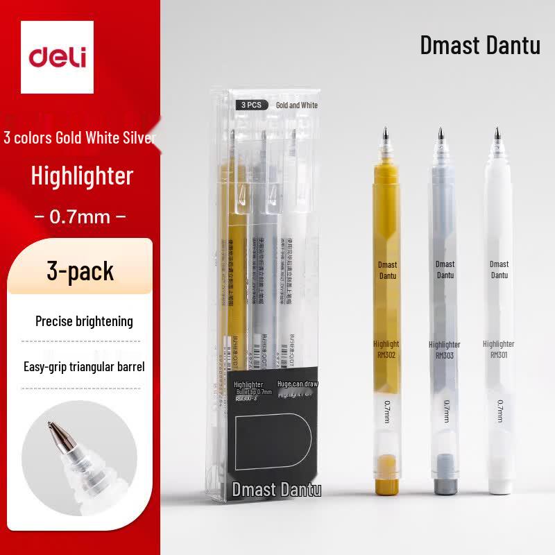 Deli Drawing Liner and Highlighter Pens