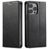 For iPhone 15 Pro Max Wallet Case PU Leather Magnetic Flip Case with Card Holders Stand TPU Inner Shell Cover for iPhone 15 Plus