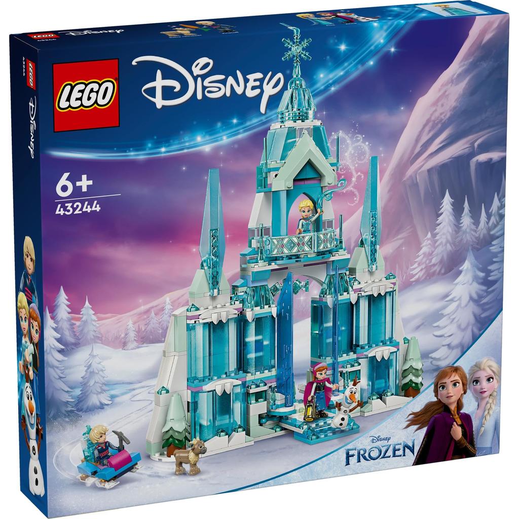 LEGO Disney Princess Ice Palace Toy Birthday Present Block Educational Christmas Girls Boys Children 6 Years Old 7 Years Old 8 Years Old 9 Years Old