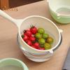 Rice Washing Sieve Convenient Durable Fine Hole Design Vegetable Fruit Washing Colander for Home Kitchen