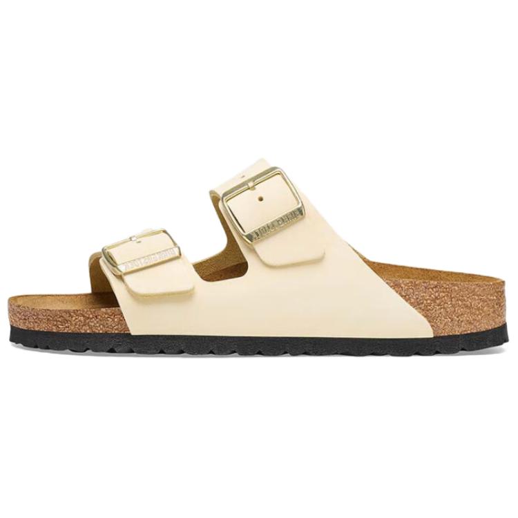 Шлепанцы Birkenstock Arizona Unisex Бежевые Узкие 1027646 36