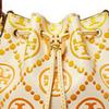 Tory Burch Twill T-Logo Embossed Drawstring Bucket Bag Women Handbags Ivory Orange 148682-104