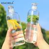 1PCS Clear Water Bottle 300/500/750ml Glass Sports Water Bottle Large Capacity with Leak-Resistant Features For Coffee Juice Tea