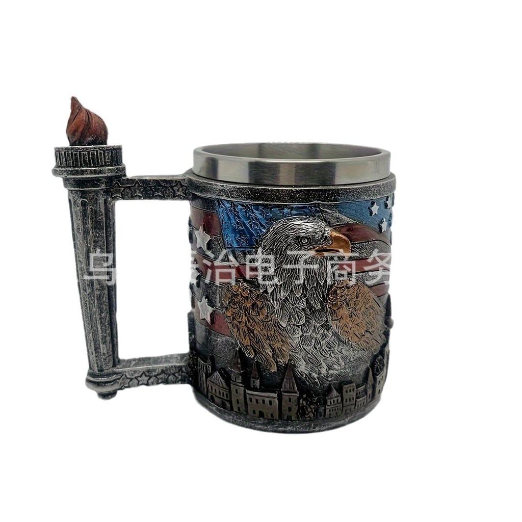 Free Muse Falcon Mug, Vintage Style Coffee Mug, Personalized Bar Decoration, Vintage Creative