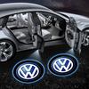 For VOLKSWAGEN VW New Jetta VW For Volkswagen 2PCS Car Door Emblem LED Light Welcome Lamp Wireless Laser Projector For Volkswage