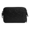 COACH Charter Cow Leather Shoulder Bag Small Men's Black CBG19-BLK