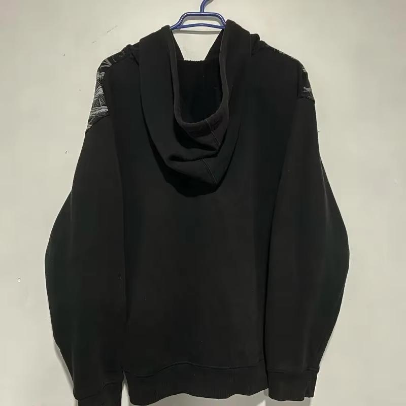 BeatStreet American Y2K New Fashion Trend Fleece Padded Zipper Hoodie Women Street Hip Hop Joker Loose Sweatshirt Couple Casual Punk Hoodie