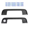 4pcs Auto Door Handle Kits Covers Replaces 51218122441 ABS Exterior Door Handle Covers Simple Installs for E36 E34 E32