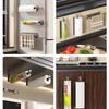 Magnetic Tissue Holder Kitchen Essential Tissue Rack Space-saving Magnetic Paper Towel Holder for Fridge No Drill for Cabinets