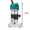 2200W 6.35mm Electric Hand Trimmer Wood Laminate Palms Router Joiners Router for Woodworking Power Tool Kit 110V/220V