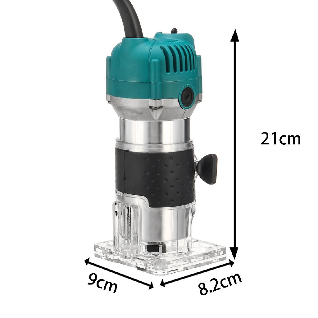 2200W 6.35mm Electric Hand Trimmer Wood Laminate Palms Router Joiners Router for Woodworking Power Tool Kit 110V/220V