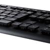 Elecom Washable Keyboard Wired Waterproof IPX5 Compatible Membrane Full Size with Numeric Keypad Antibacterial Black TK-WS01UMKBK