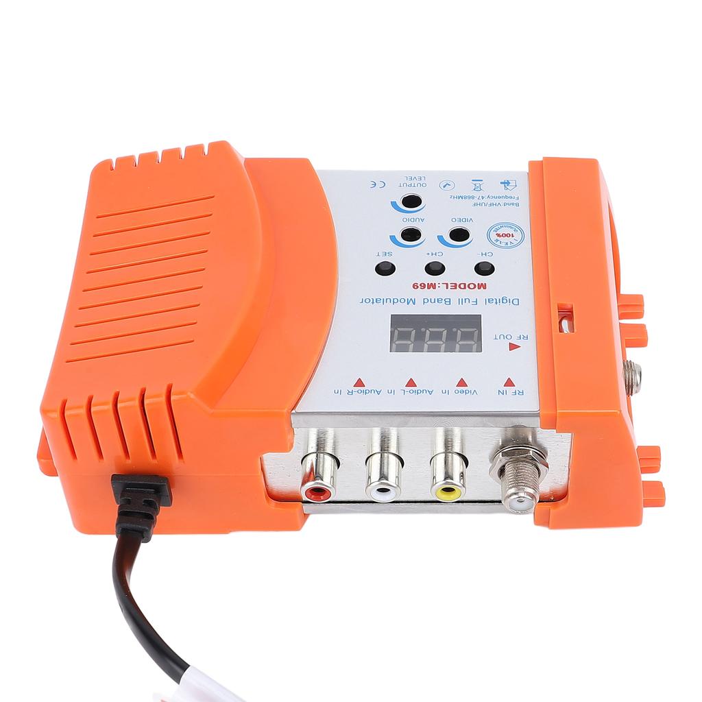 AV-zu-RF-Modulator VHF UHF PAL NTSC Sound-Video-Modulator für Satellitenempfänger Kameras Video