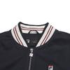 FILA Tennis Simple Retro Knit Jacket Women jackets Legendary-Blue A11W613708FNV