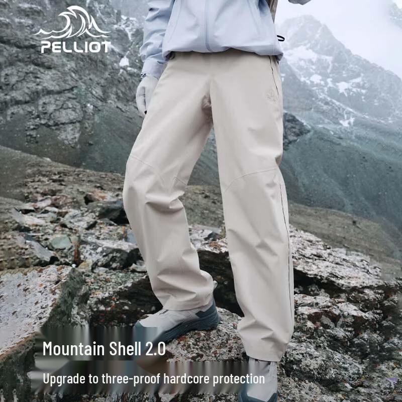 PELLIOT Women's Outdoor Hardshell Windproof Waterproof Trekking Pants 126302031