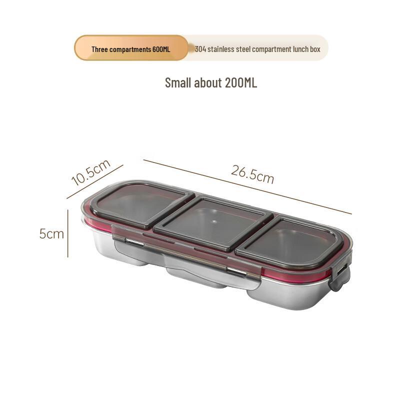 ZISIZ Stainless Steel Lunch Box