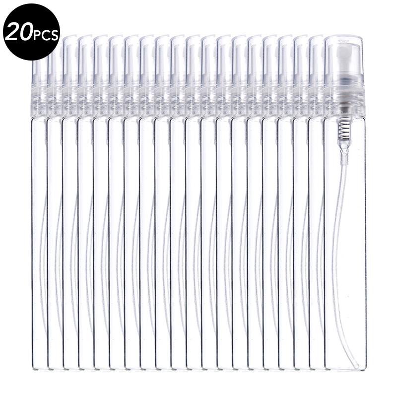 5/10/20/30/50Pcs Mini Spray Bottle Empty Perfume Atomiser Clear Perfume Bottle 3ML 5ML 10ML Refillable Portable Sample Tool 7