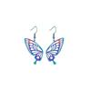 Symphony Hollow Variety Butterfly Earrings High Sense Light Luxury Ethnic Style Sweet Cool Fashion Temperament Earrings