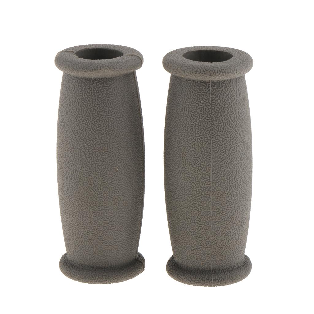 2 Pcs/Set Soft Universal Crutch Pad Hand Grip Covers Handle Replacement Cover Yellow / Gray Available