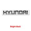 Hyundai I40 I20 Tucson Santa Fe Sonata Solaris Accent Elantra Venue ABS 3D Metal Car Trunk Badge Nameplate Letters Sticker vq1