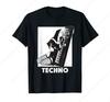 Techno Nun House Dj Breakcore Cybergrind TShirt Short Sleeves Cotton Tee Shirt Leisure Comfortable