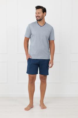 Men's Short-sleeved Pajamas, Short Pants Devon XXXL