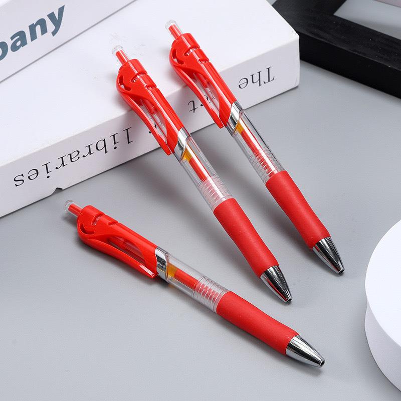 

Гелевая ручка K35 Click: 0,5 мм Черный/Красный для Студентов и Офиса 0.5mm