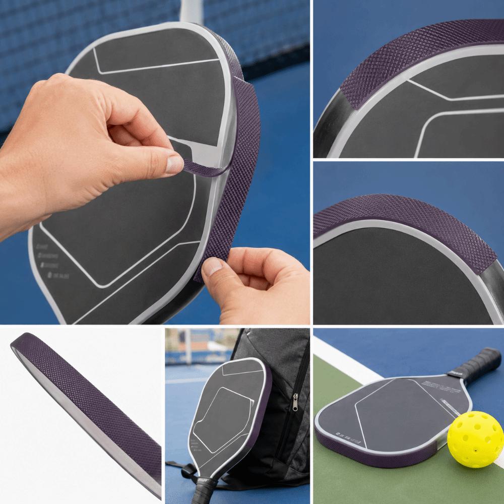 Universal Pickleball Racket Edge Sticker Scratch-proof Frame Protective Tape Training