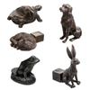 3Pcs Garden Decor Animal Resin Plant Stand Bonsai Stand Plant Pot Foot Flower Pot Support