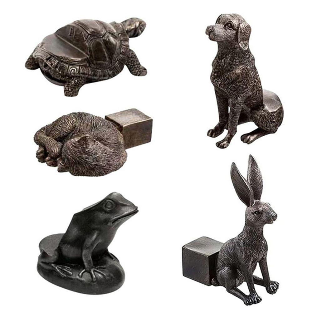 3Pcs Garden Decor Animal Resin Plant Stand Bonsai Stand Plant Pot Foot Flower Pot Support