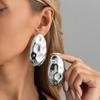Salircon Exaggerated Vintage Irregular Geometry Big Drop Earrings For Women Party Gifts Fashion Ear Accessories Jewelry 2026 New