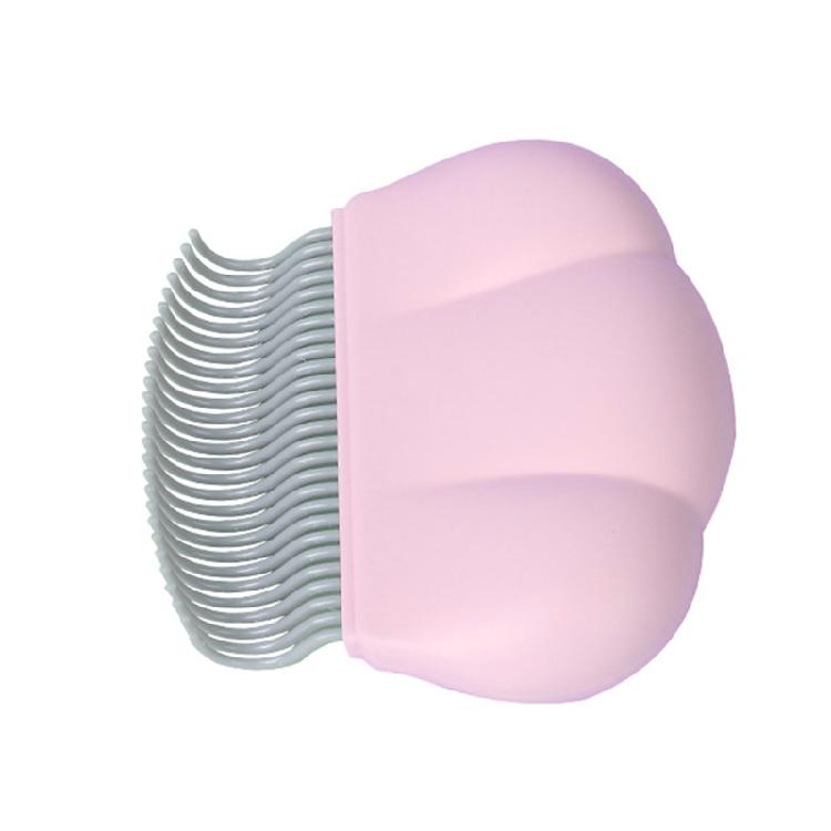 

Pet Hair Removal for Shell Comb Cute Cats Massage Combs Soft Deshedding Brush 1 рожевий