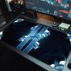 Detroit Lions Mouse Pad Large Gaming Table Cushion Nonslip Laptop Tablet Big Mousepad Xxl Mat Mini Pc Playmat With Lock Edge