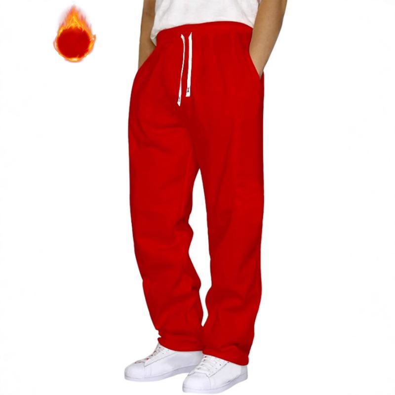 Men's and Women's Casual Trousers and Sweatpants Solid Color Running and Fitness Sports Pants