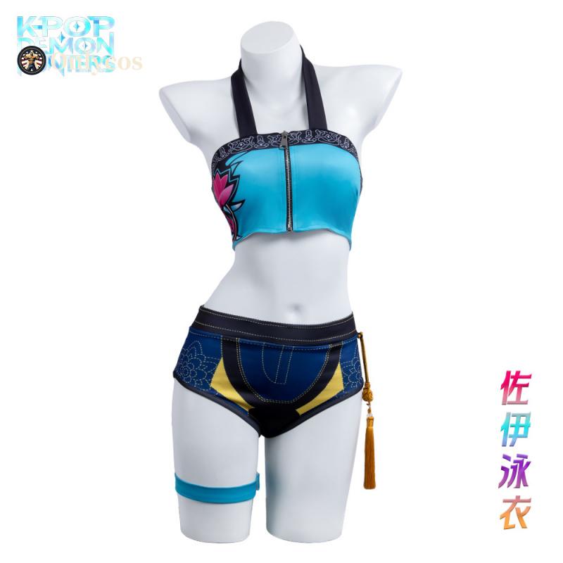K-pop Demon Hunters Rumi Mira Zoey Cosplay Swimsuit Hot Sale Costume 2025 Summer Women Vest Shorts Coat Outfits Halloween Carnival Party Suit