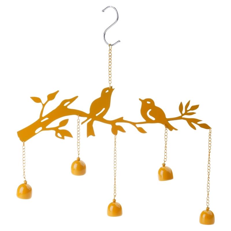 

Iron Birds Bells Wind Chime Outdoor Waterproof Garden Decoration Hanging Pendant Ornament for Parties Festival Balconys 1