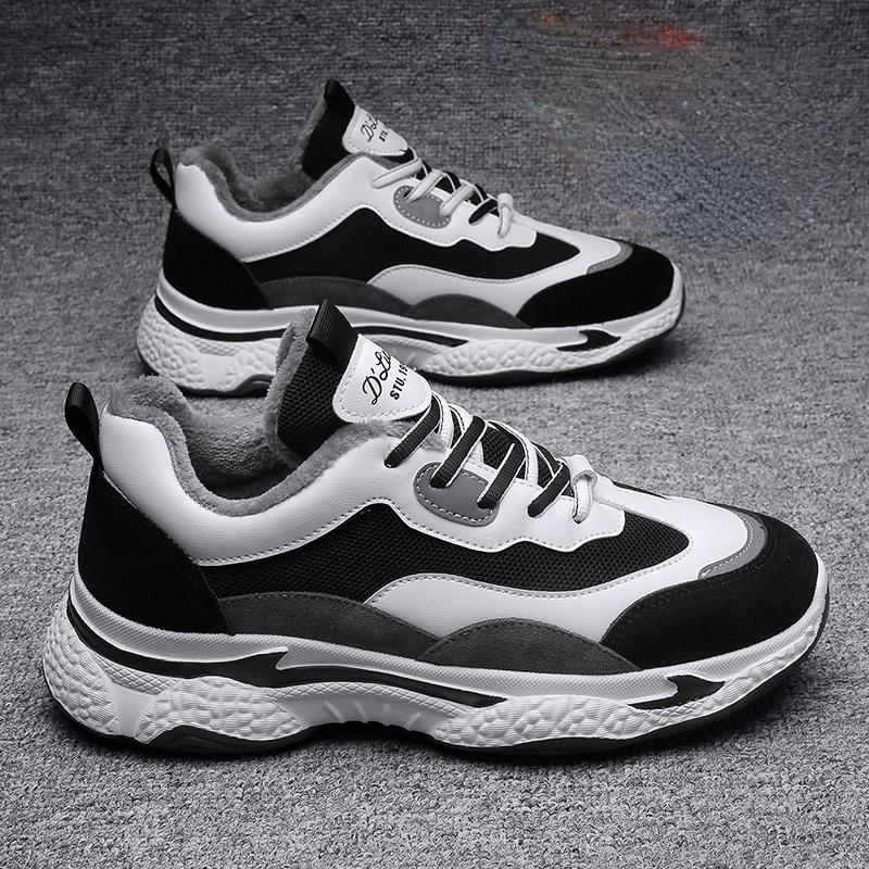 Buy 2022 Winter New Men's Casual Sports Shoes with Velvet Padded Warm Men's  Shoes at affordable prices — free shipping, real reviews with photos — Joom