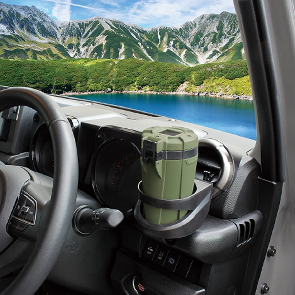 Tsuchiya Yac Car Interior Accessories RUGGED Solar Ash GR Moss Green PF-362