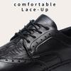 Leather Shoes for Men Luxury High Quality Brogue Shoes Comfortable Soft Sole Men's Casual Shoes Lace Up Men Business Dress Shoe