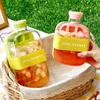 Ice Cube Bottle 2 In 1 Ice Cube Tray Water Bottle with Lid and Bin Ice Cube Making Bottle Vertical Ice Cube Tray with Lid