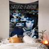 Band CCrystal Castles Chart Tapestry For Living Room Home Dorm Decor Art Home Decor