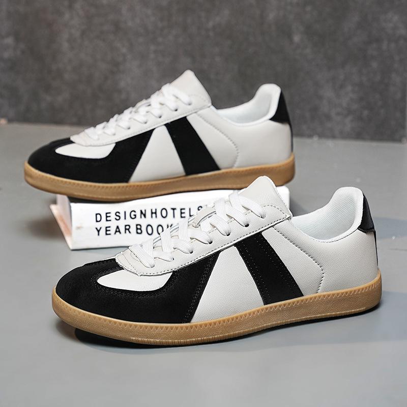 German training shoes men's and women's new Internet celebrity live broadcast casual little white shoes Japanese retro German training men's shoes 