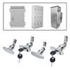 T Handle Door Lock Latch Stainless Steel Multifunctional Easily Install for Cabinet Drawer Replacement Accessories