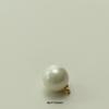 MOSN Women's Oval Pearl Metal Base Buttons for Shirts, Coats, Sweaters, and Collars.