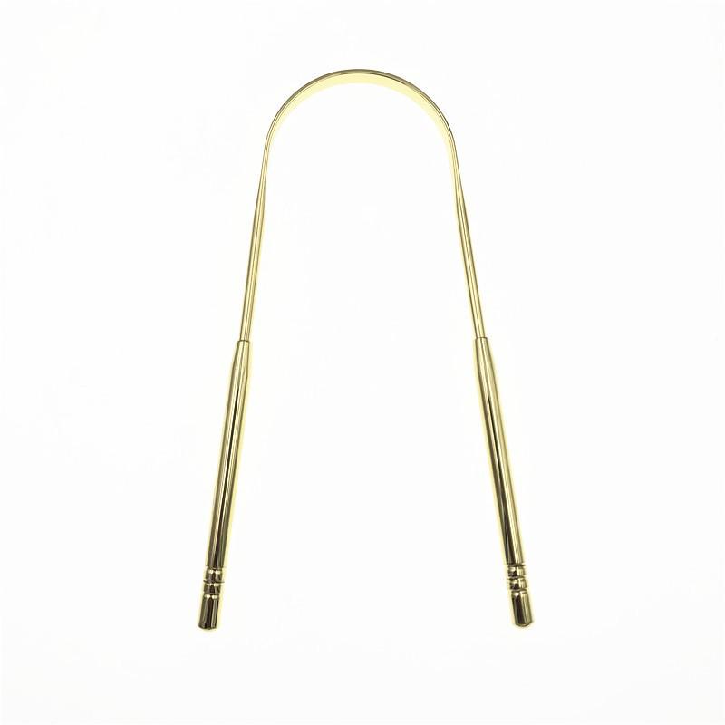 Stainless Steel Tongue Cleaner and Scraper Tool