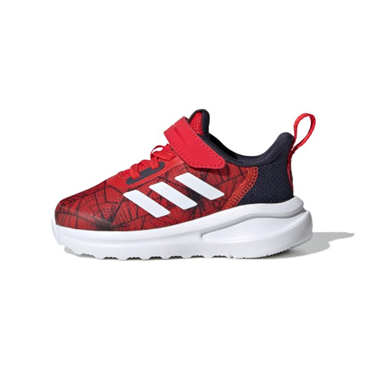 New MARVEL X Adidas Fortarun Low Top Toddler Shoes Red Infant And Toddler FV4266