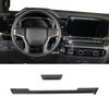 Center Console Dashboard Panel Decor Strip Trim Cover For Chevy Silverado +