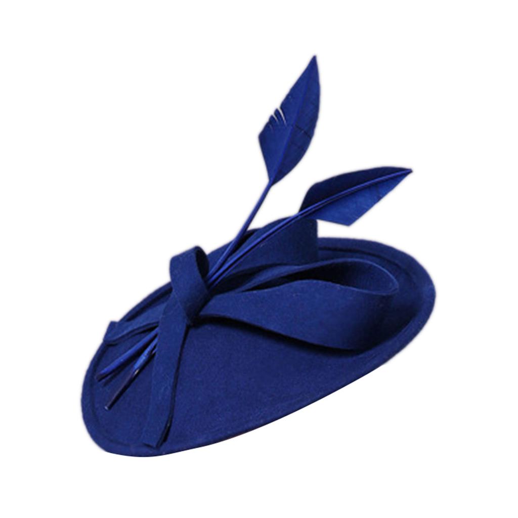 Vintage Fascinator Hat Wedding Fascinator Headband Elegant Pillbox Hat for Women Wedding Church Dinner Party